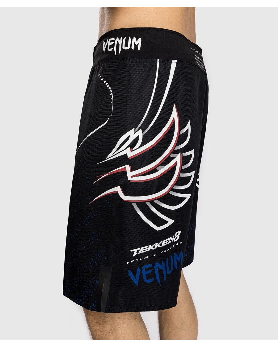 Venum X Tekken 8 - شورت قتال جين كازاما - أزرق/أسود/أبيض