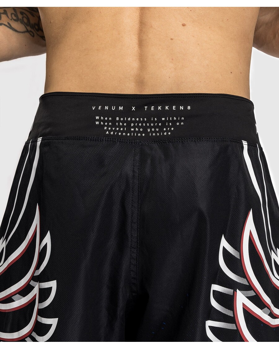 Venum X Tekken 8 - شورت قتال جين كازاما - أزرق/أسود/أبيض