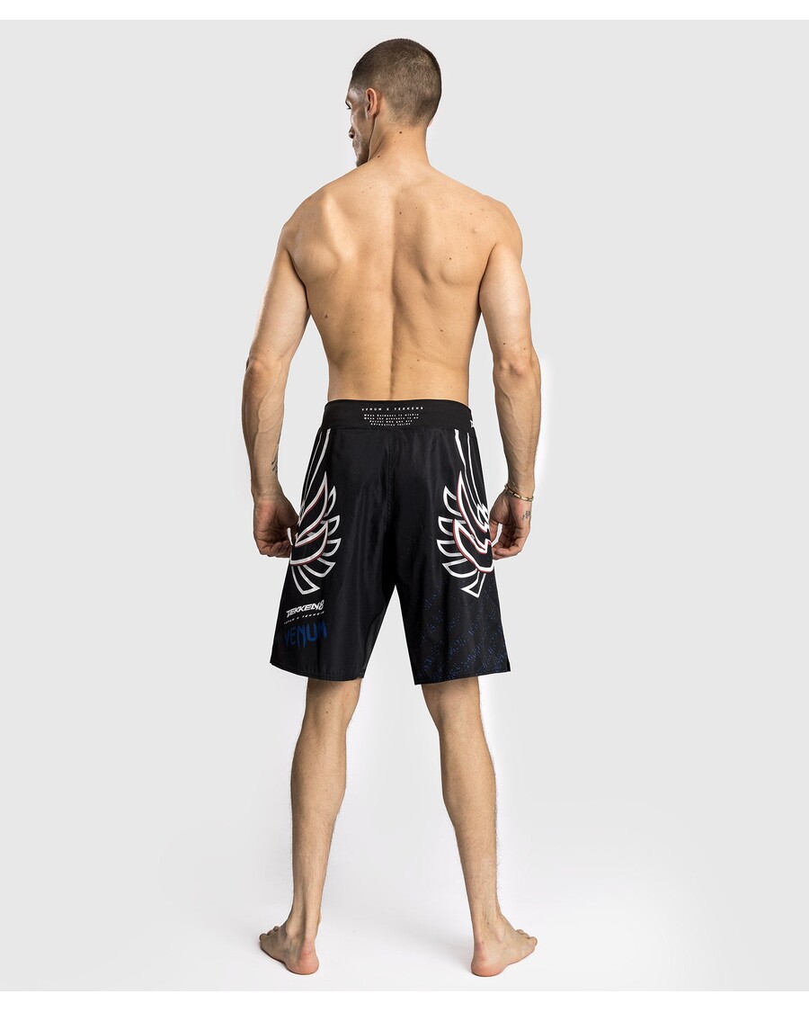Venum X Tekken 8 - شورت قتال جين كازاما - أزرق/أسود/أبيض