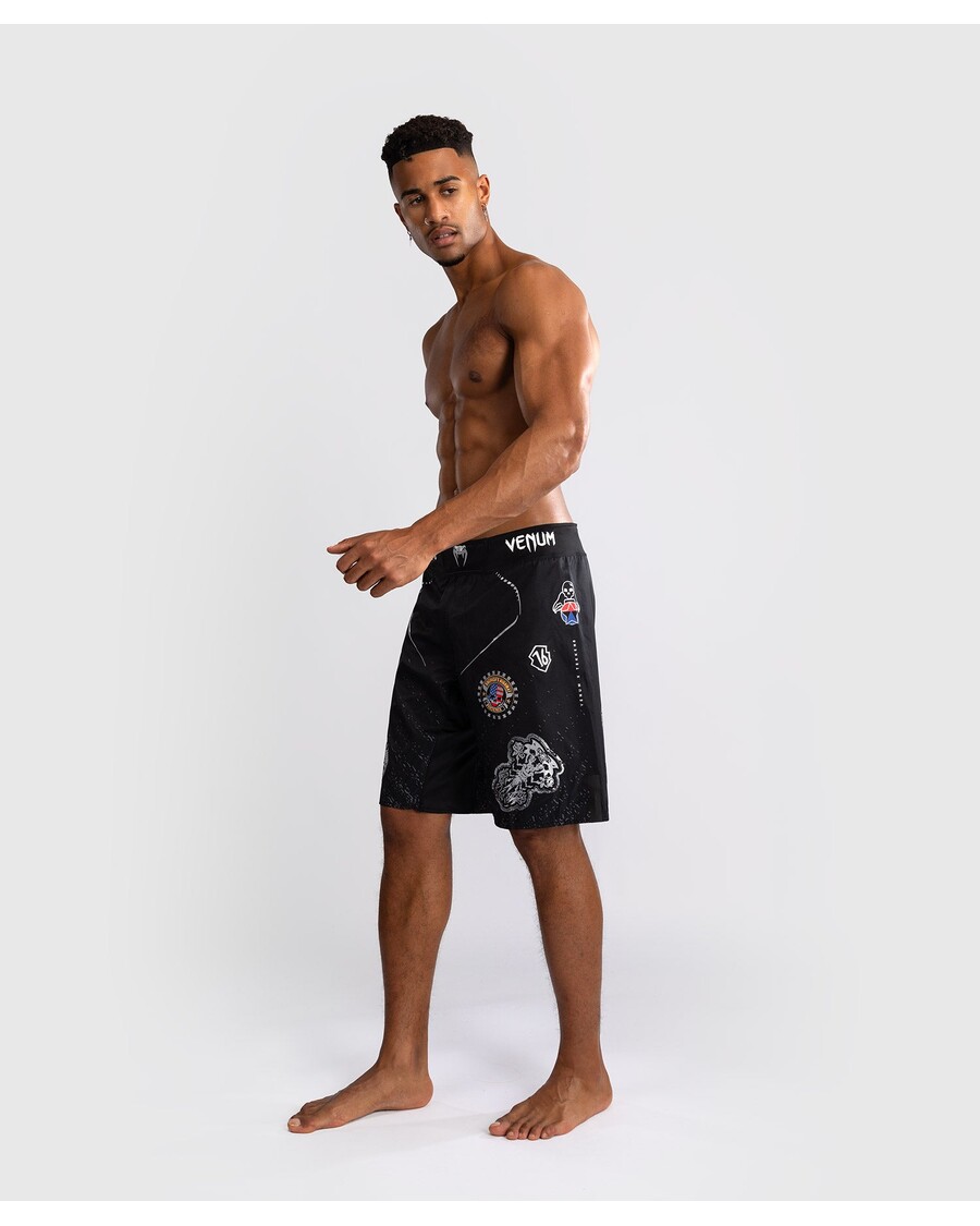 Venum X Tekken 8 - Kratke Hlače Paul Phoenix - črne
