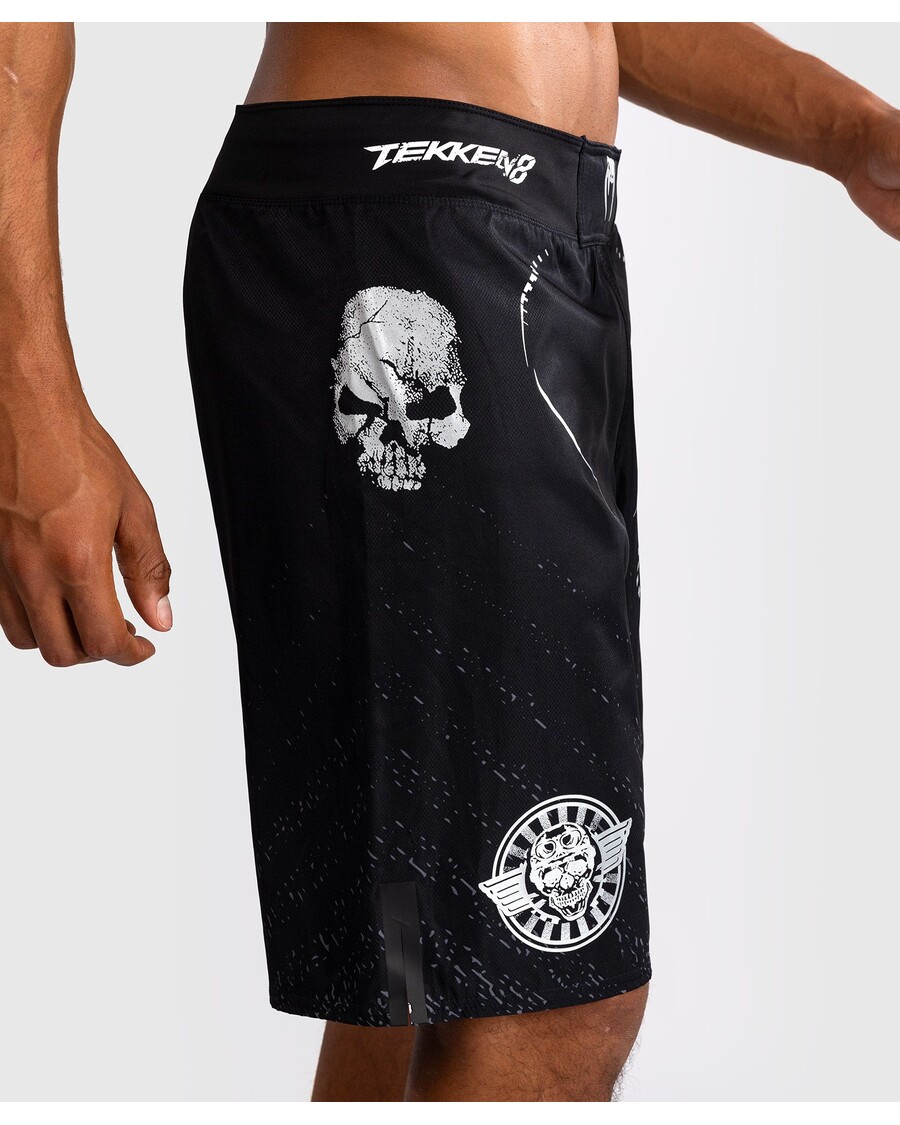 Venum X Tekken 8 - Kratke Hlače Paul Phoenix - črne