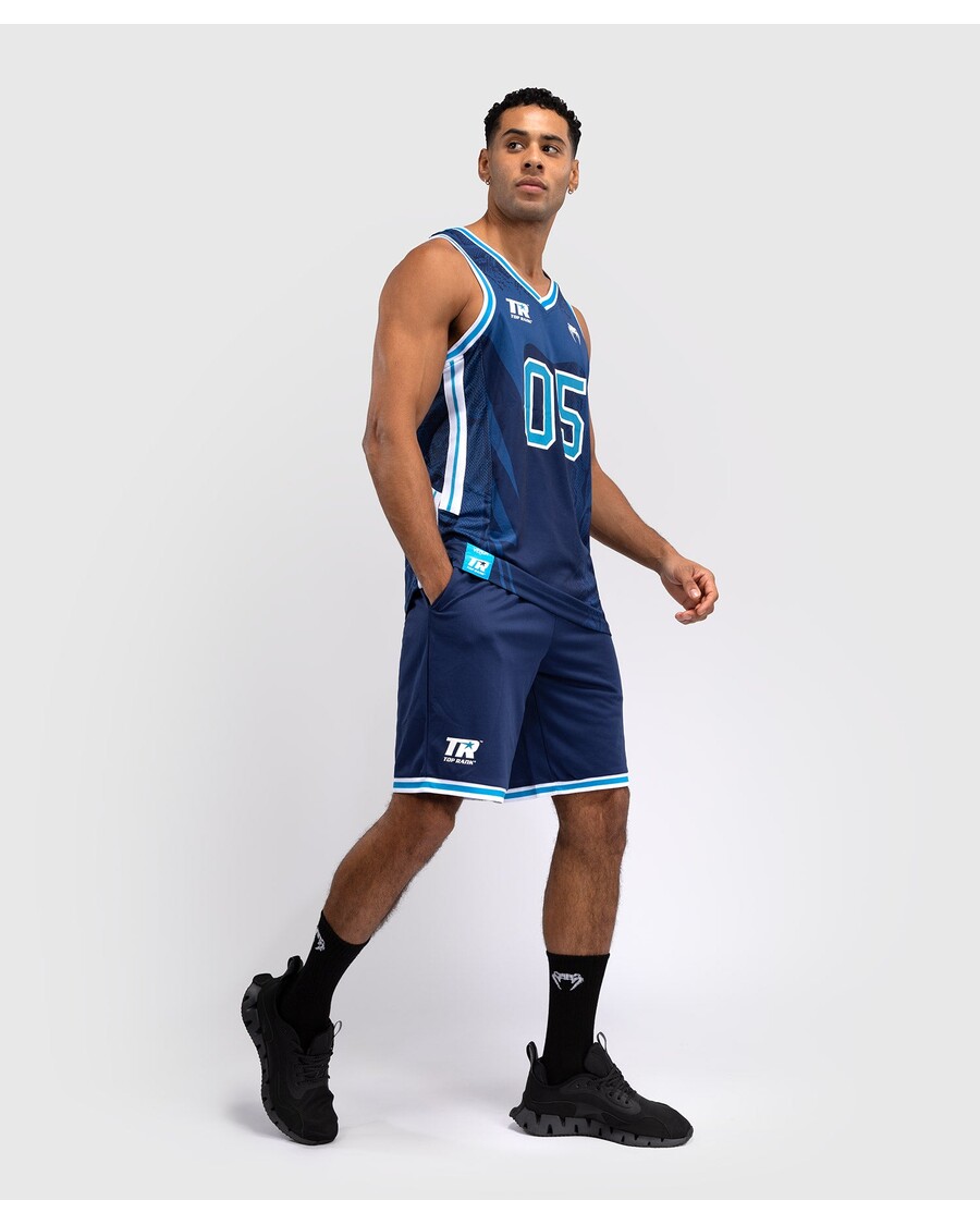 Celana Pendek Basket Pria Venum X Top Rank Original - Biru Navy