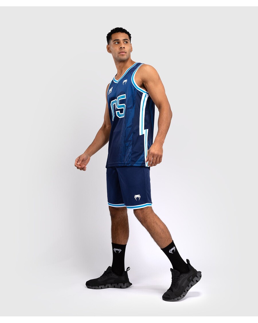 Celana Pendek Basket Pria Venum X Top Rank Original - Biru Navy