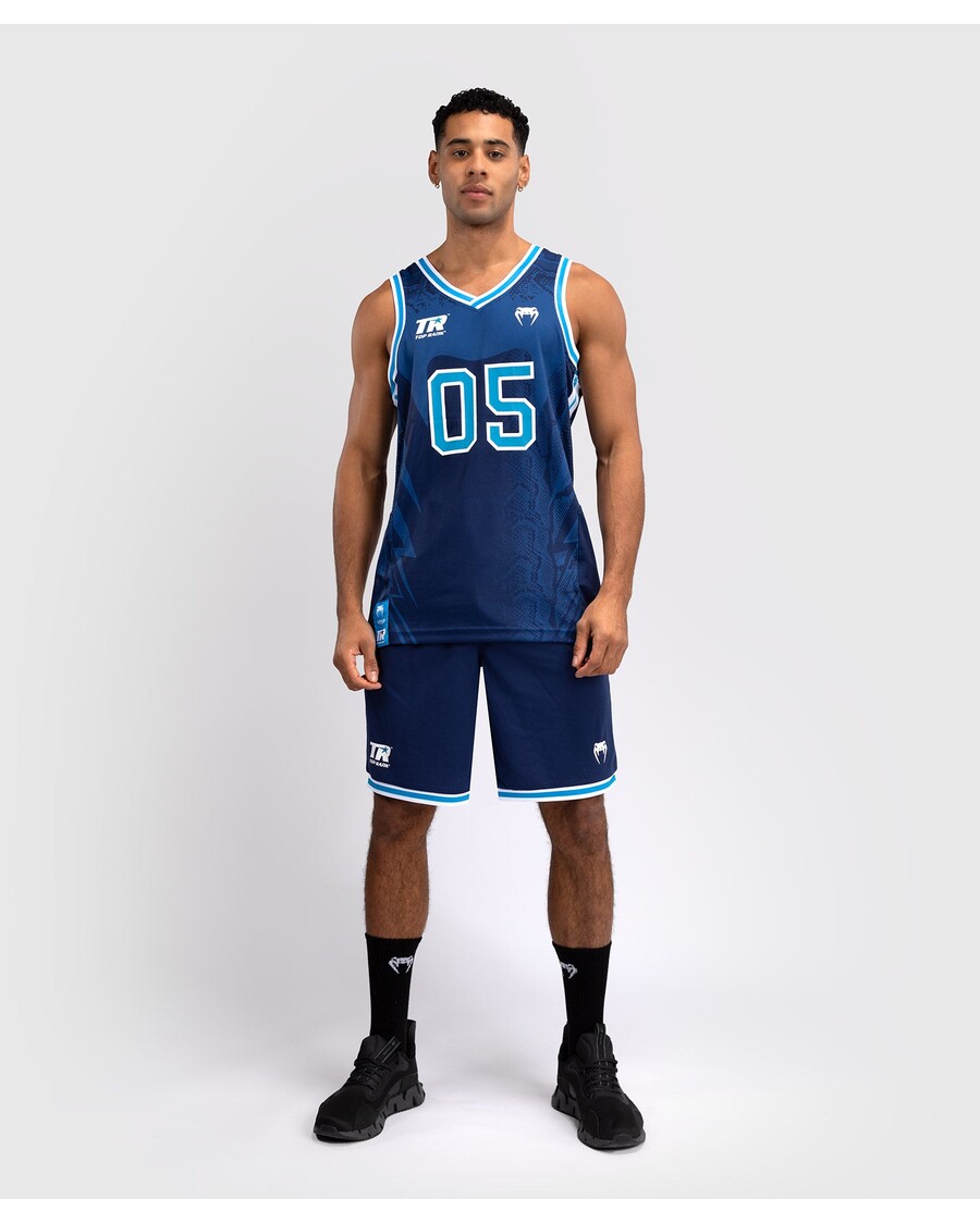 Celana Pendek Basket Pria Venum X Top Rank Original - Biru Navy