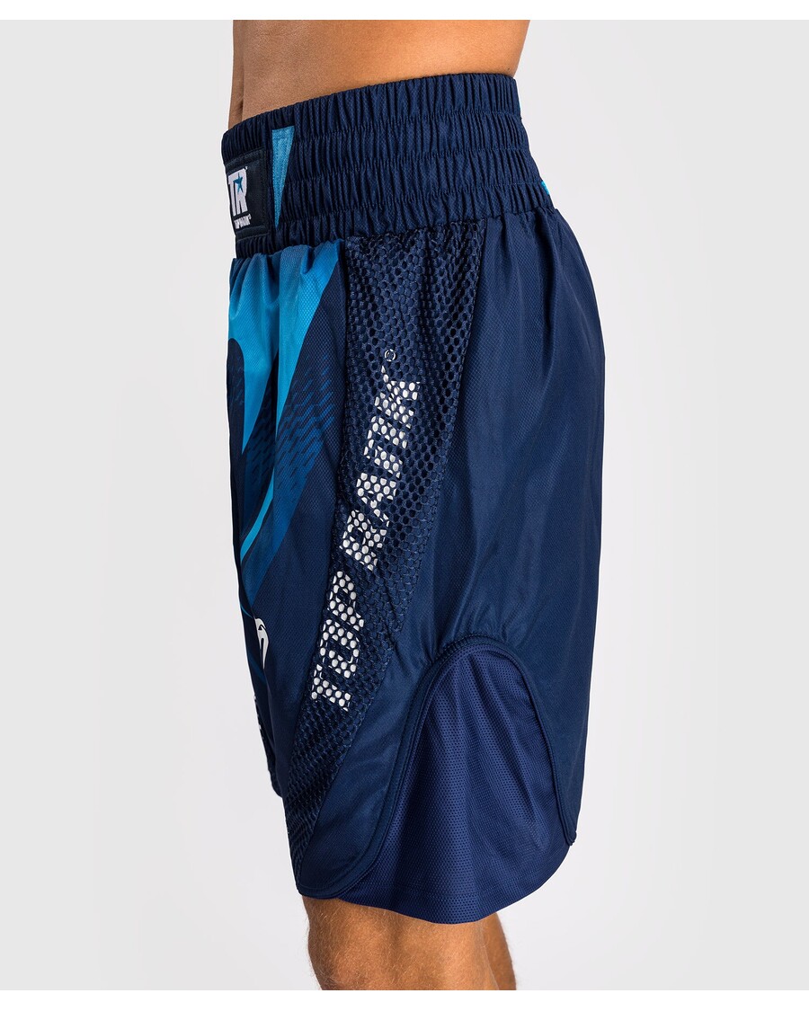 شورت الملاكمة الأصلي للرجال من Venum X Top Rank - أزرق داكن