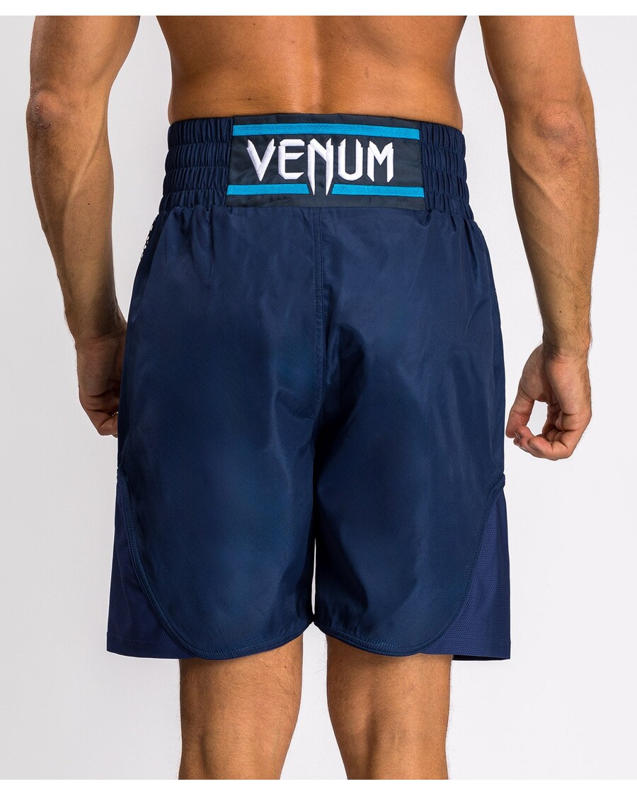 شورت الملاكمة الأصلي للرجال من Venum X Top Rank - أزرق داكن