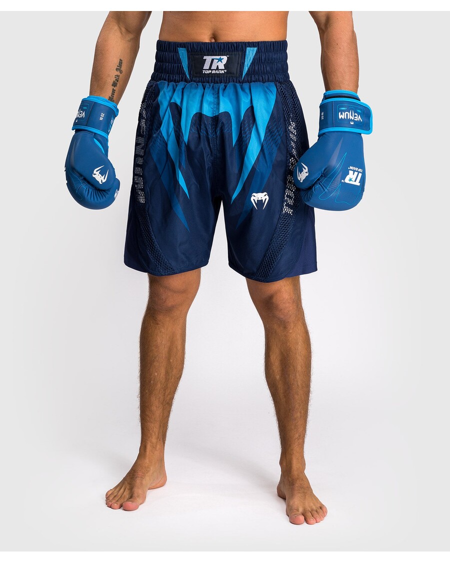 Venum X Top Rank Original Herren-Boxshorts – Marineblau