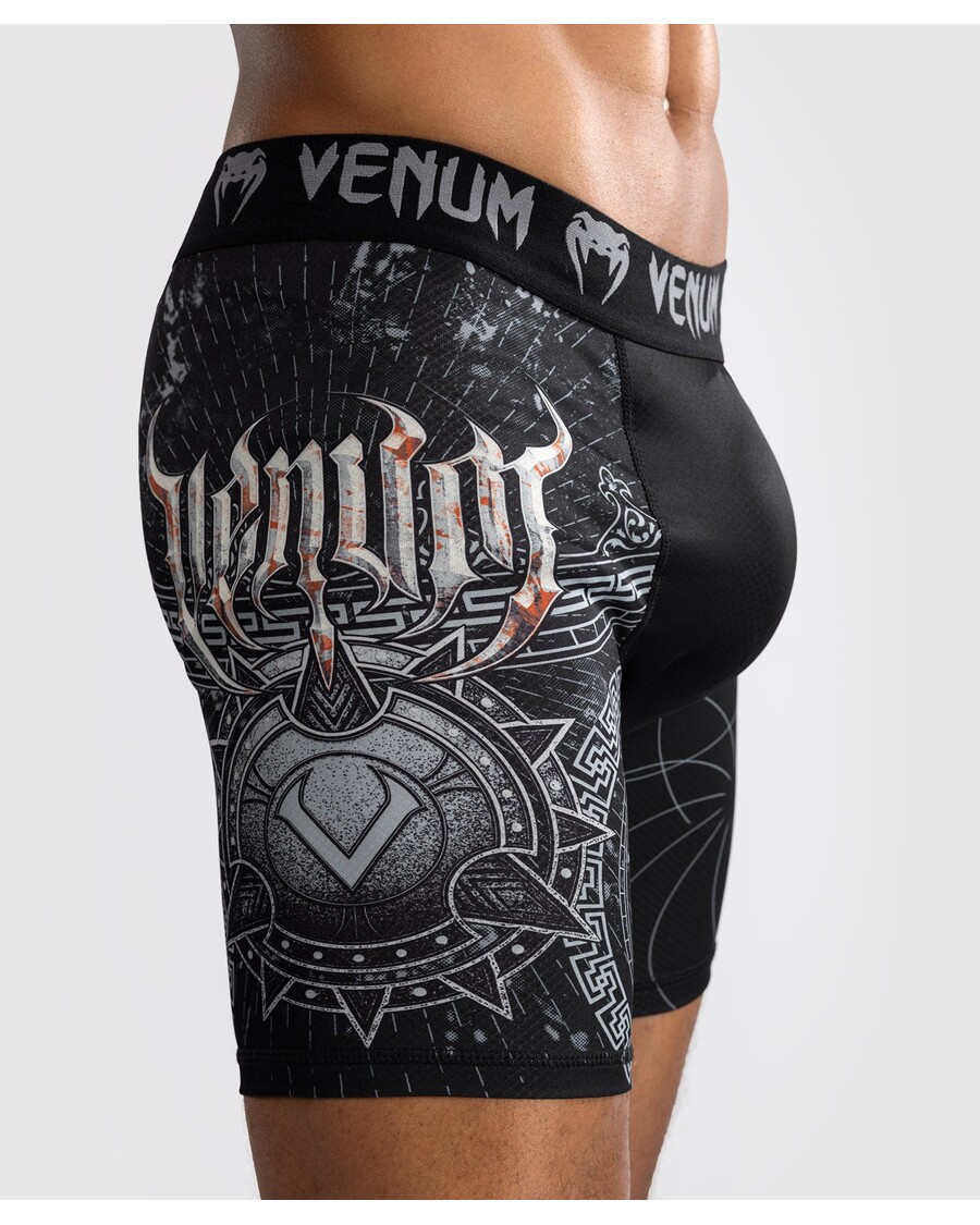 Venum Gladiator 5.0 Pánské Vale Tudo šortky - černo/stříbrné