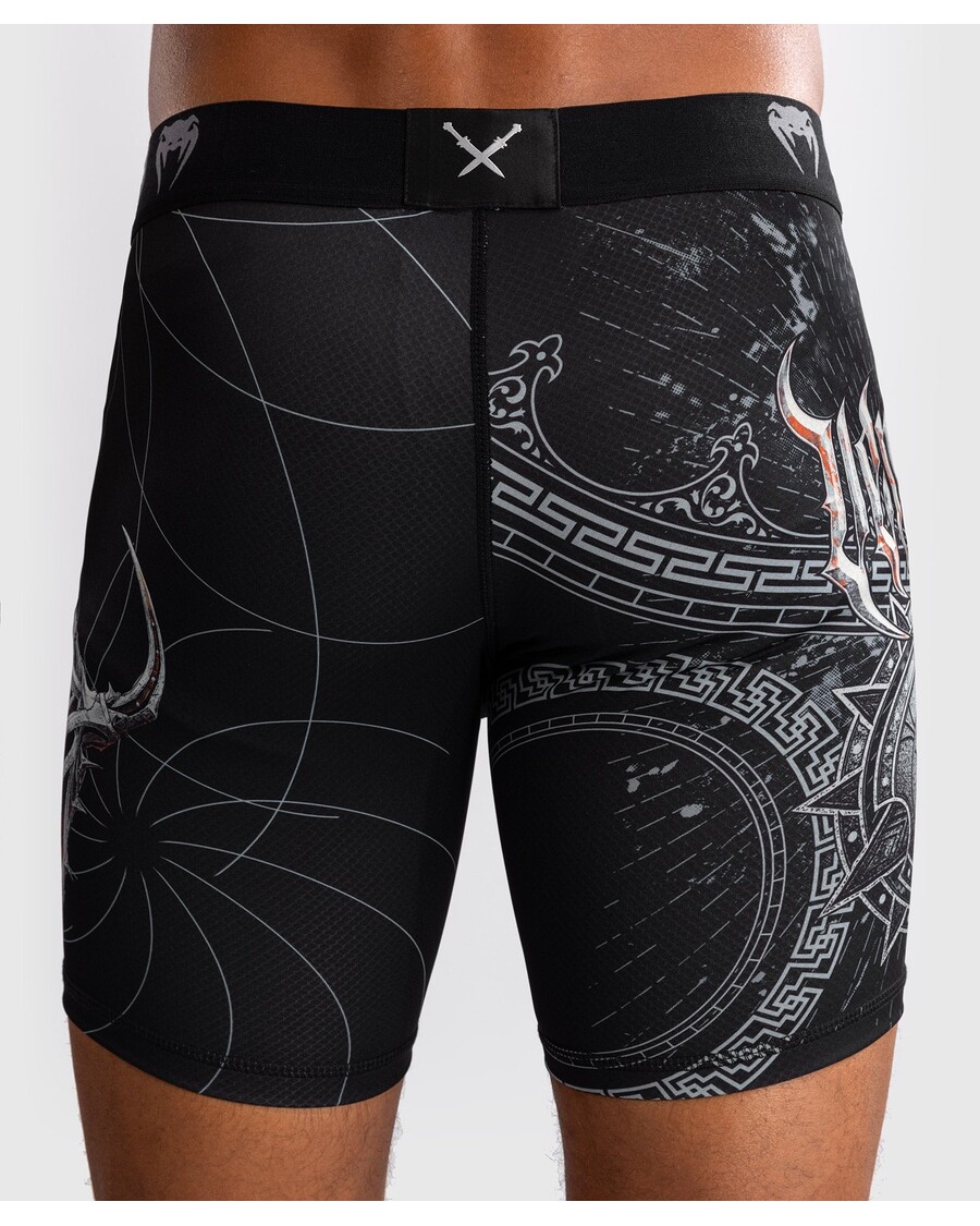 Venum Gladiator 5.0 Pánské Vale Tudo šortky - černo/stříbrné