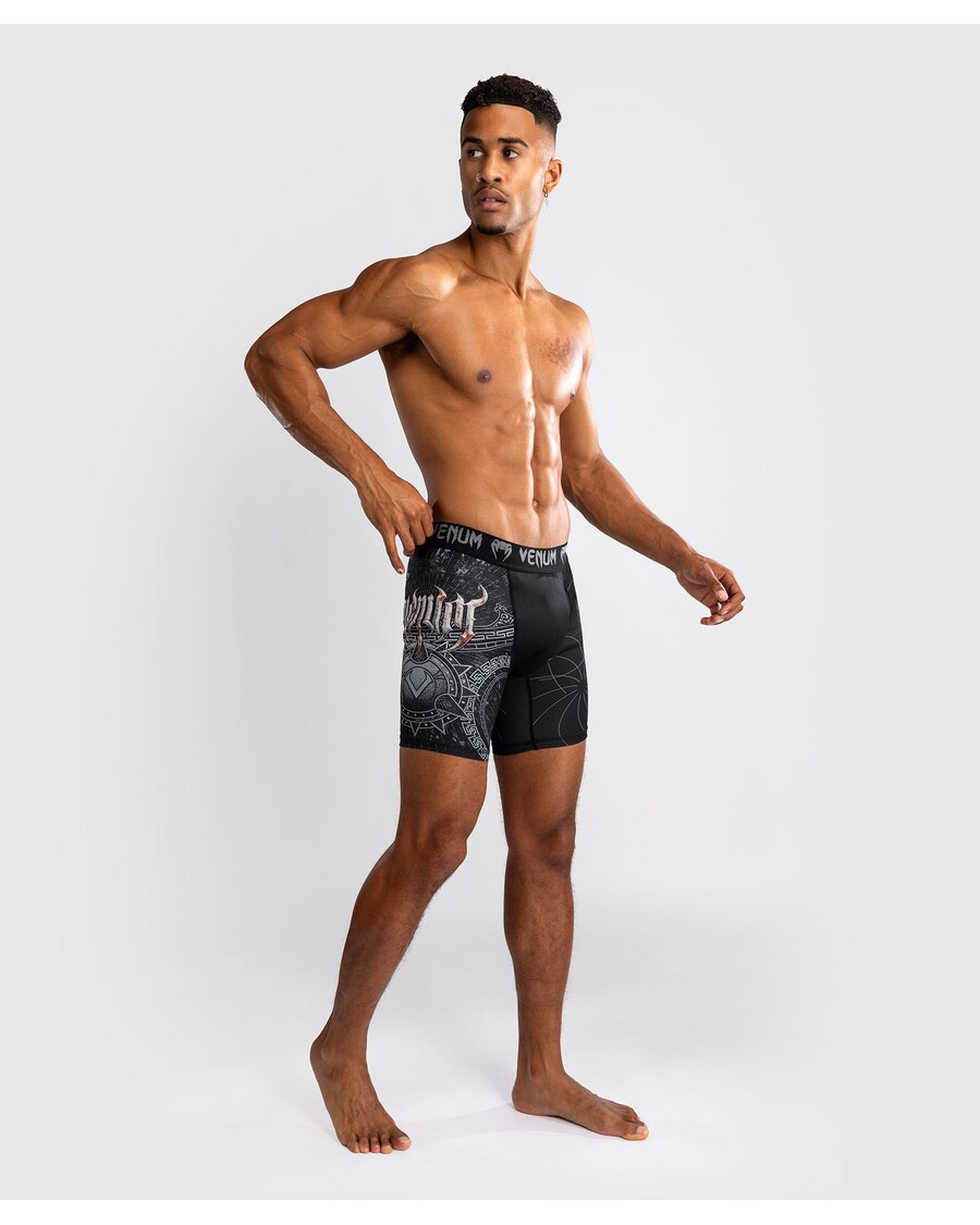 Venum Gladiator 5.0 Herren Vale Tudo Shorts – Schwarz/Silber