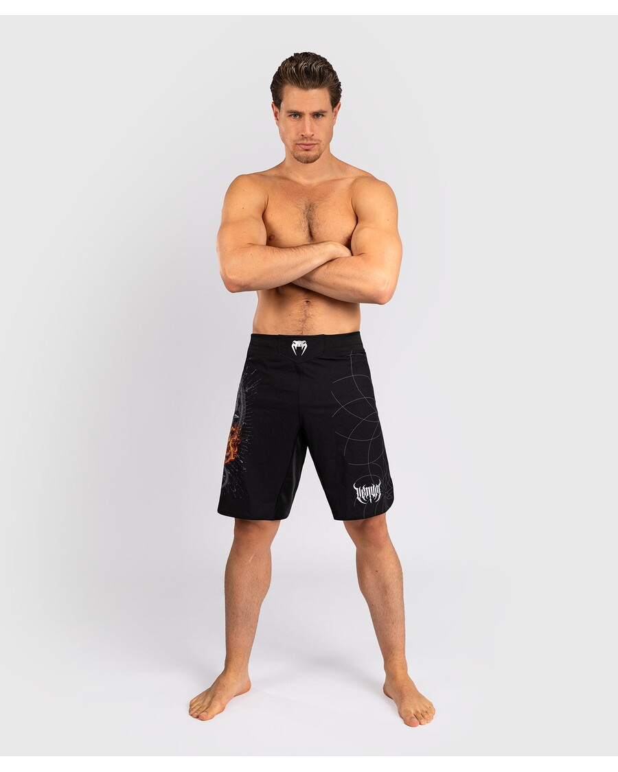 Pánské Bojové šortky Venum Gladiator 5.0 - černo/stříbrné