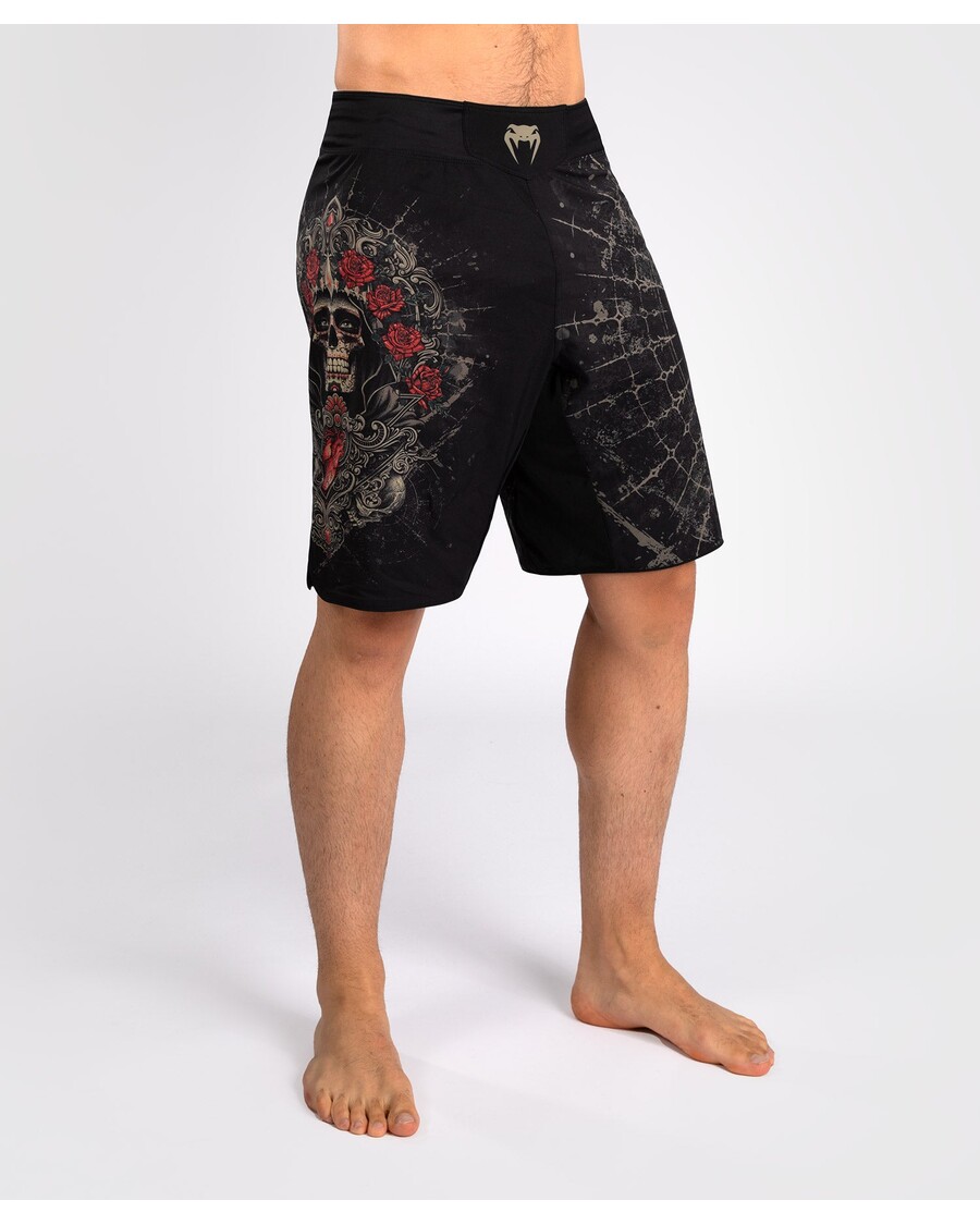 Venum Santa Muerte 5.0 Vechtshort Voor Heren - Diepzwart/goud