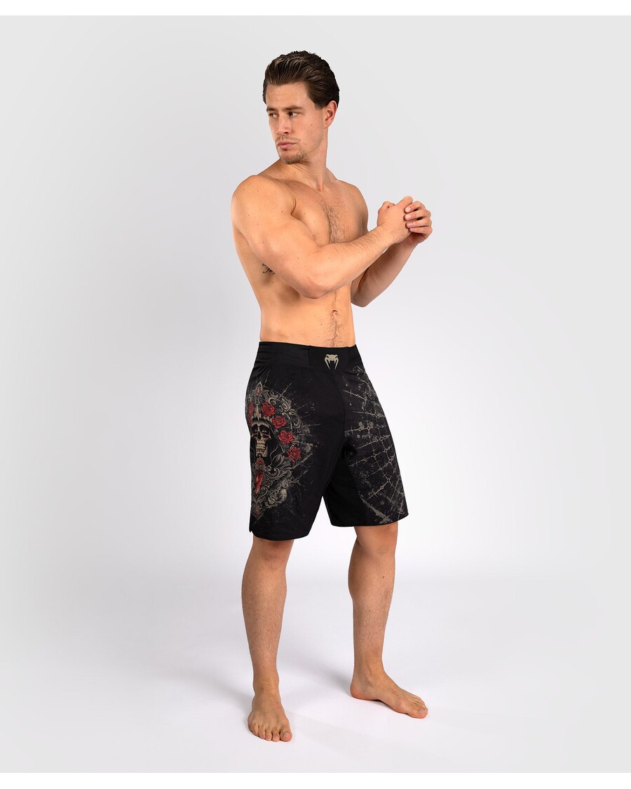 Venum Santa Muerte 5.0 Vechtshort Voor Heren - Diepzwart/goud
