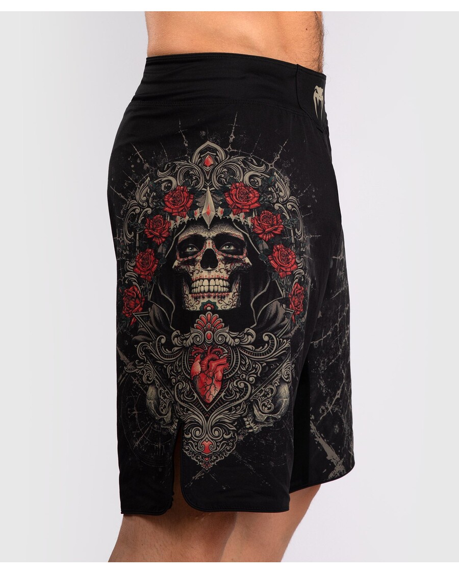 Venum Santa Muerte 5.0 Vechtshort Voor Heren - Diepzwart/goud