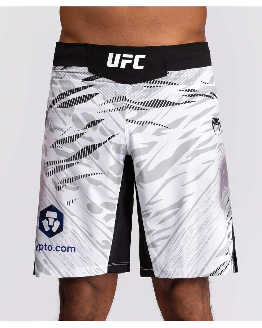 Ufc Fusion By Venum Personalizovaný Autentický Boj Noční Mužský Boj Krátký - Dlouhý Střih - Bílá