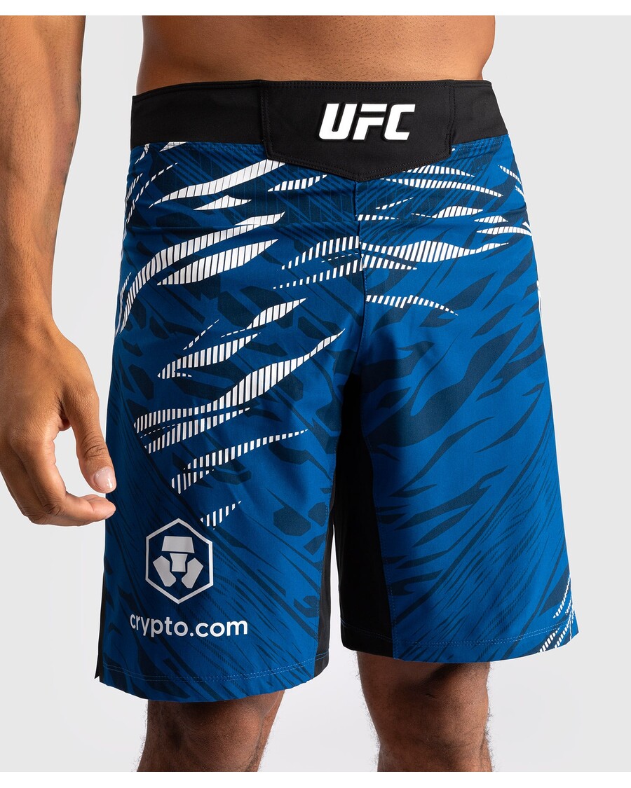 Ufc Fusion By Venum Gepersonaliseerde Authentieke Fight Night Heren Fight Korte - Lange Pasvorm - Blauw