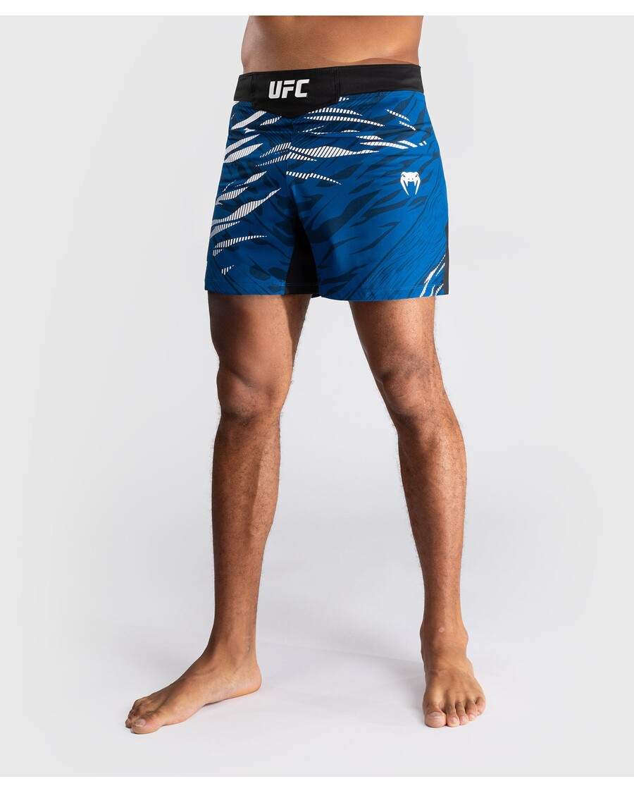 Ufc Fusion Oleh Venum Pertarungan Malam Pertarungan Pria Autentik Yang Dipersonalisasi Pendek - Pendek Fit - Biru