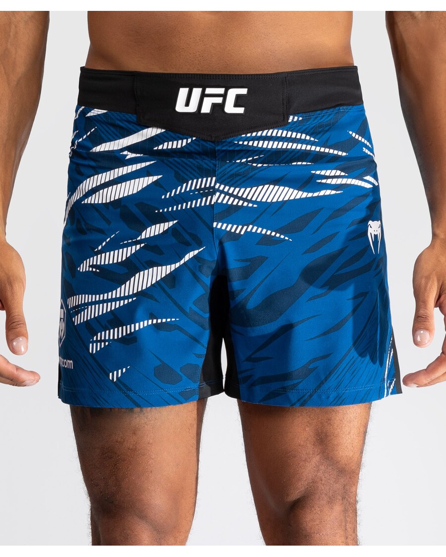 Ufc Fusion Oleh Venum Pertarungan Malam Pertarungan Pria Autentik Yang Dipersonalisasi Pendek - Pendek Fit - Biru