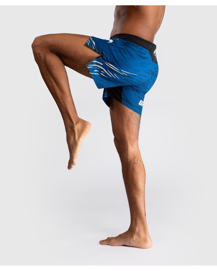 Ufc Fusion Oleh Venum Pertarungan Malam Pertarungan Pria Autentik Yang Dipersonalisasi Pendek - Pendek Fit - Biru