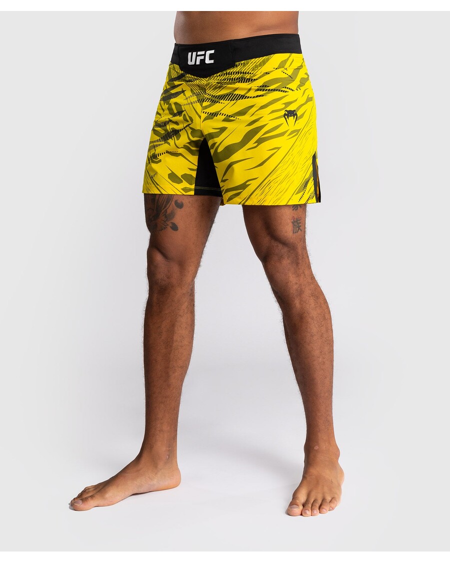 UFC Fusion by Venum Personalized Authentic Fight Night Men's Fight Short - Short Fit - Yellow