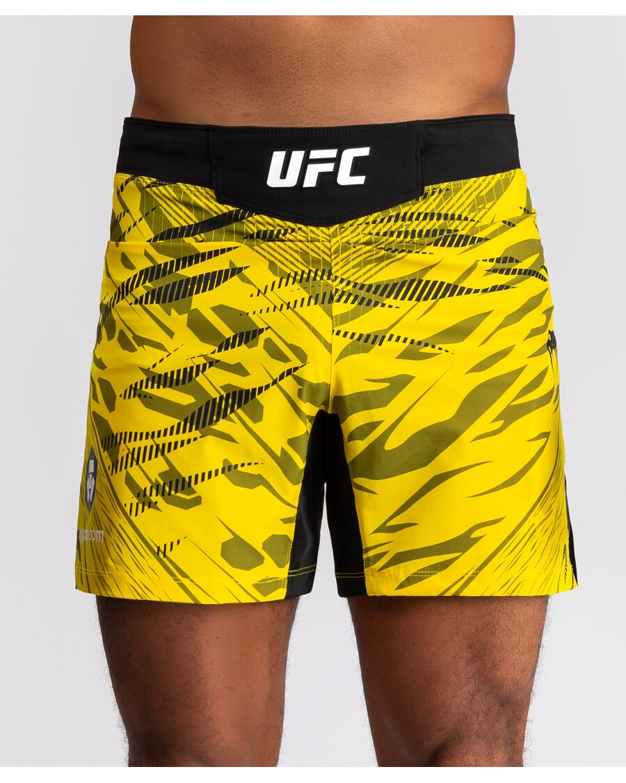 UFC Fusion by Venum Personalized Authentic Fight Night Men's Fight Short - Short Fit - Yellow