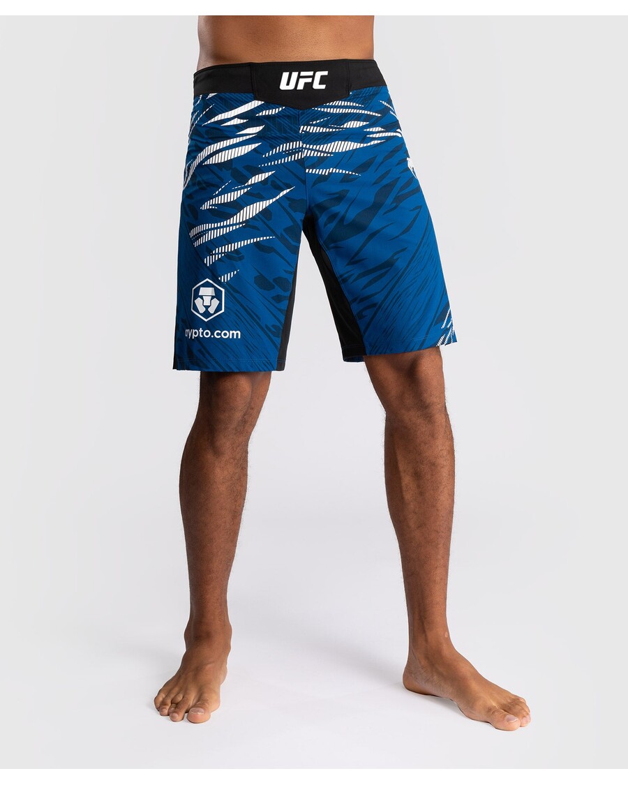 Ufc Fusion By Venum Autentisk Fight Night Herrekamp Kort - Lang Pasform - Blå