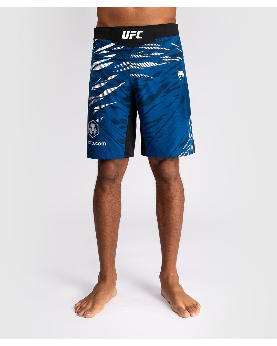 UFC Fusion Von Venum Authentic Fight Night Herren-Kampfshorts – Lange Passform – Blau