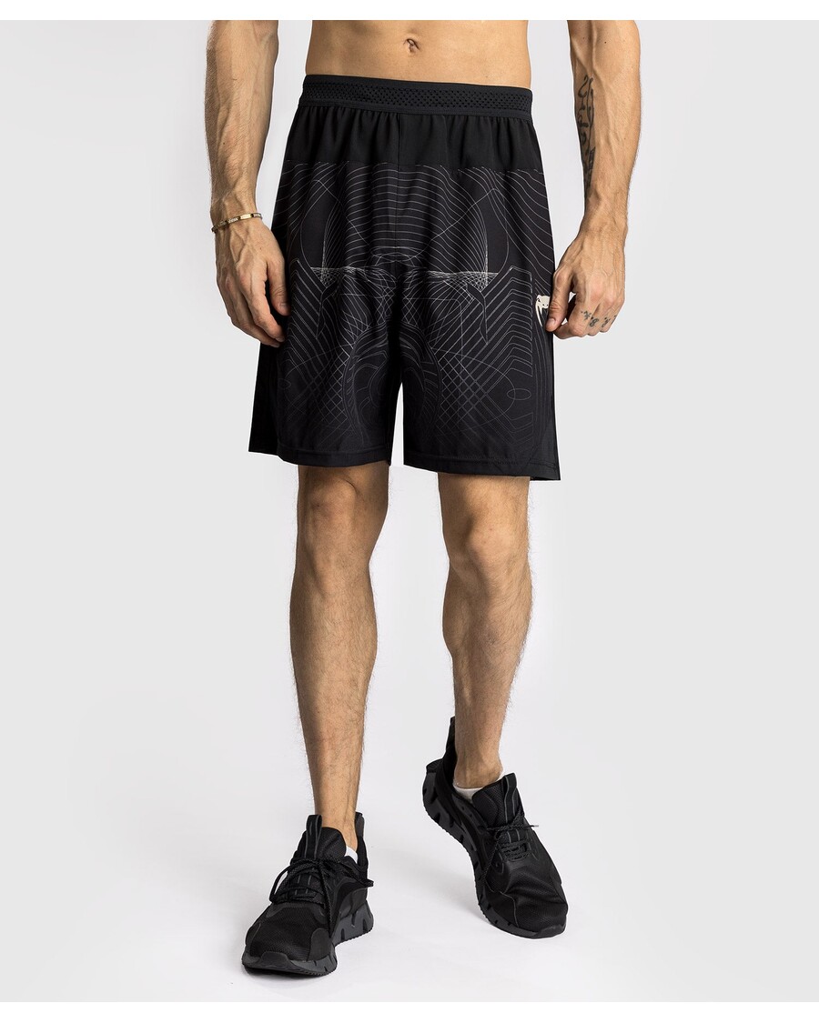 Venum G-Fit Air Herren-Trainingsshorts – Deep Black/Desert Sand