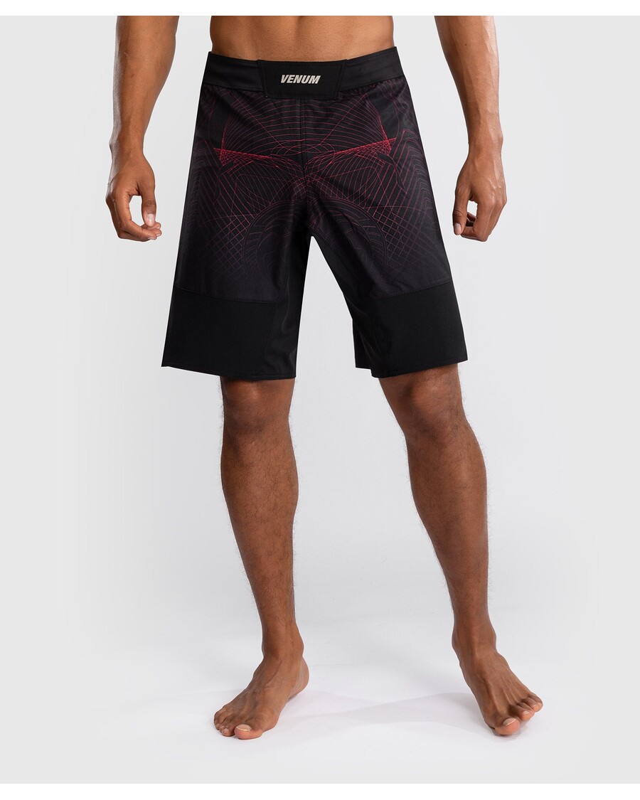 Venum G-Fit Air Herren-Kampfshorts – Tiefschwarz/Feuerrot
