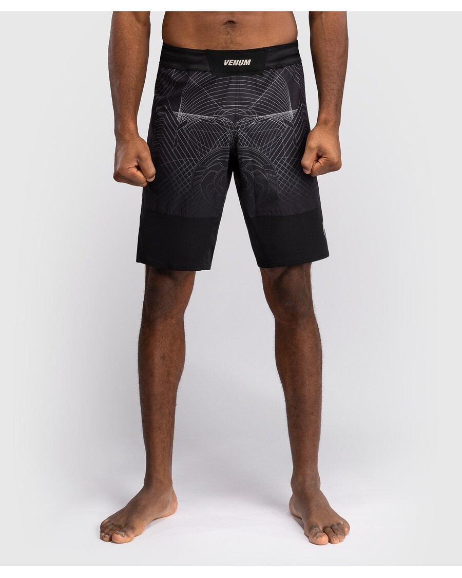 Venum G-Fit Air Kampfshorts Für Herren – Tiefschwarz/Wüstensand