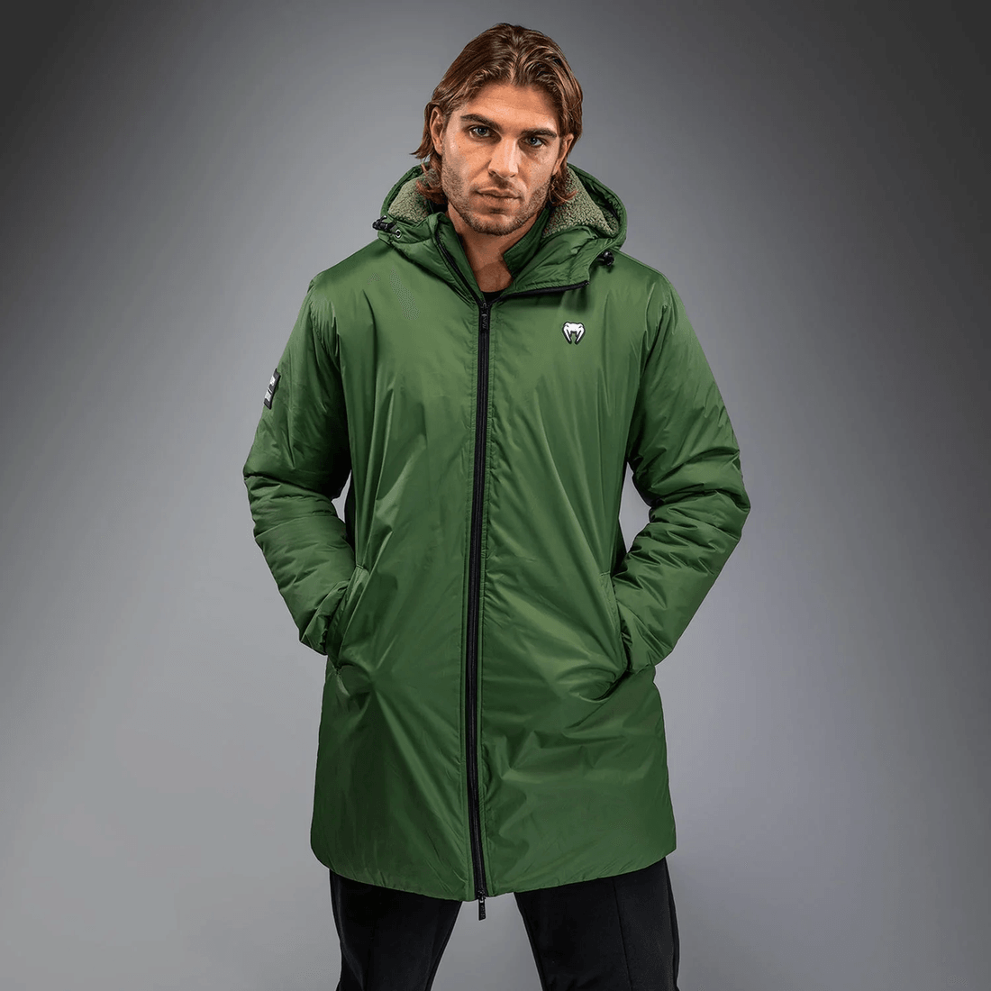 Venum Urban Guard Parka Jacket - Forest Green