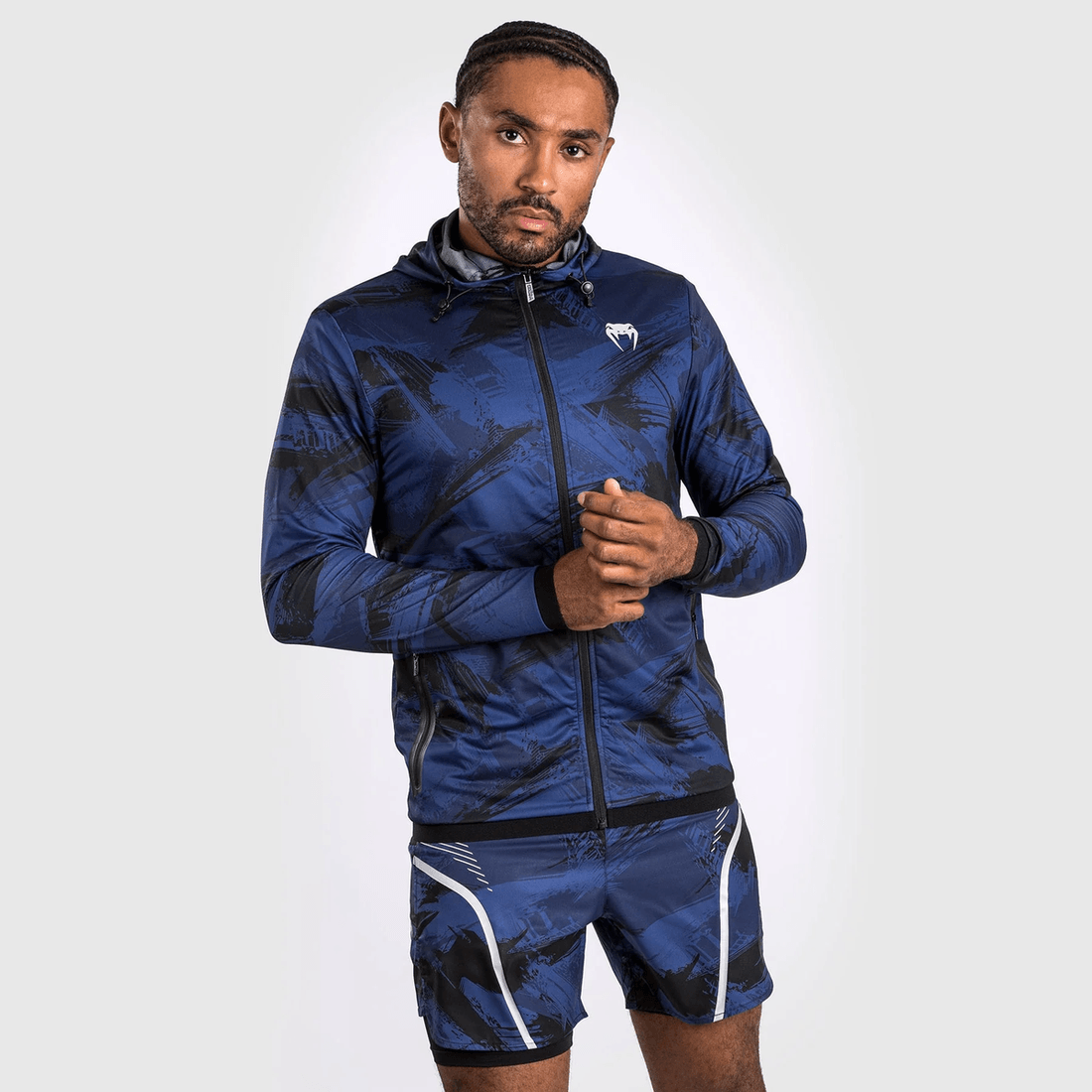 Venum Electron 3.0 Hoodie Navy Blue