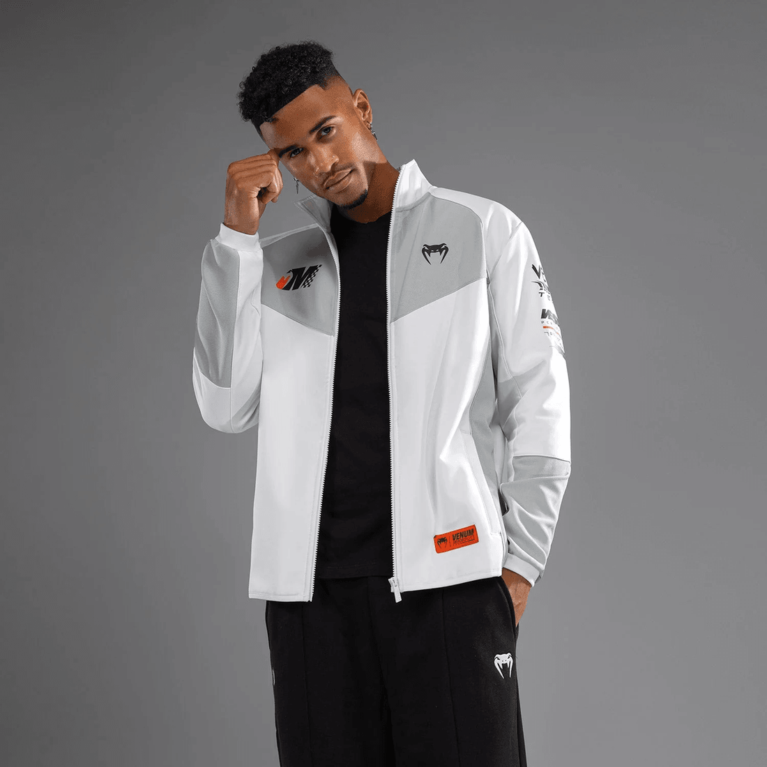 Venum Motorsport Softshell Jacket - Snow White