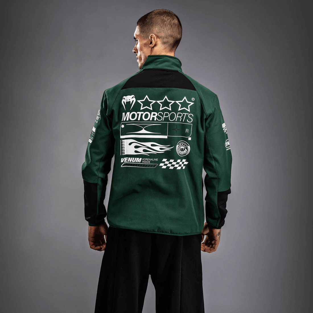 Venum Motorsport Softshell Jacket - Deep Forest