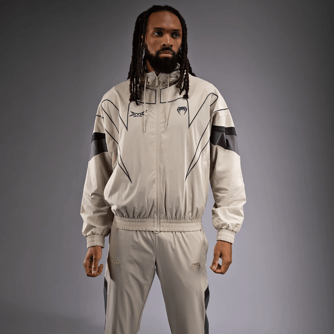Venum x DTR Fight Attack 90 Tracksuit Jacket - Off-White