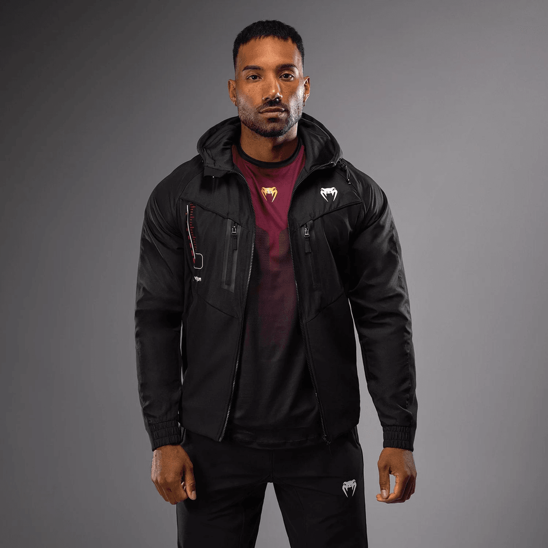 Venum Tactical XT Track Jackets - Black/Fire Red