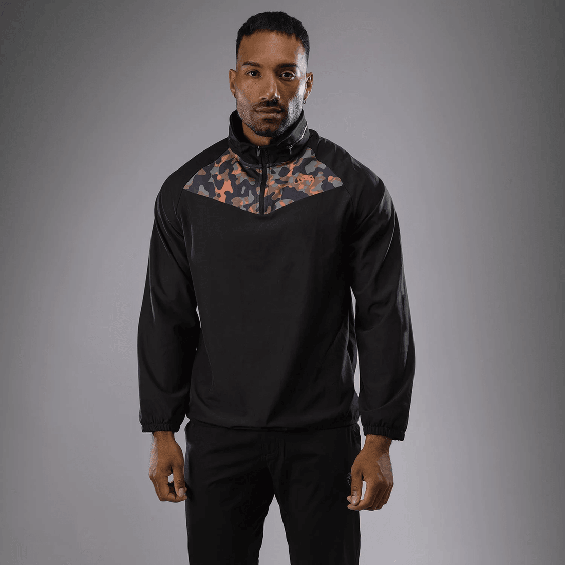 Venum Jungle Ops Track Jackets - Black/Khaki Camo