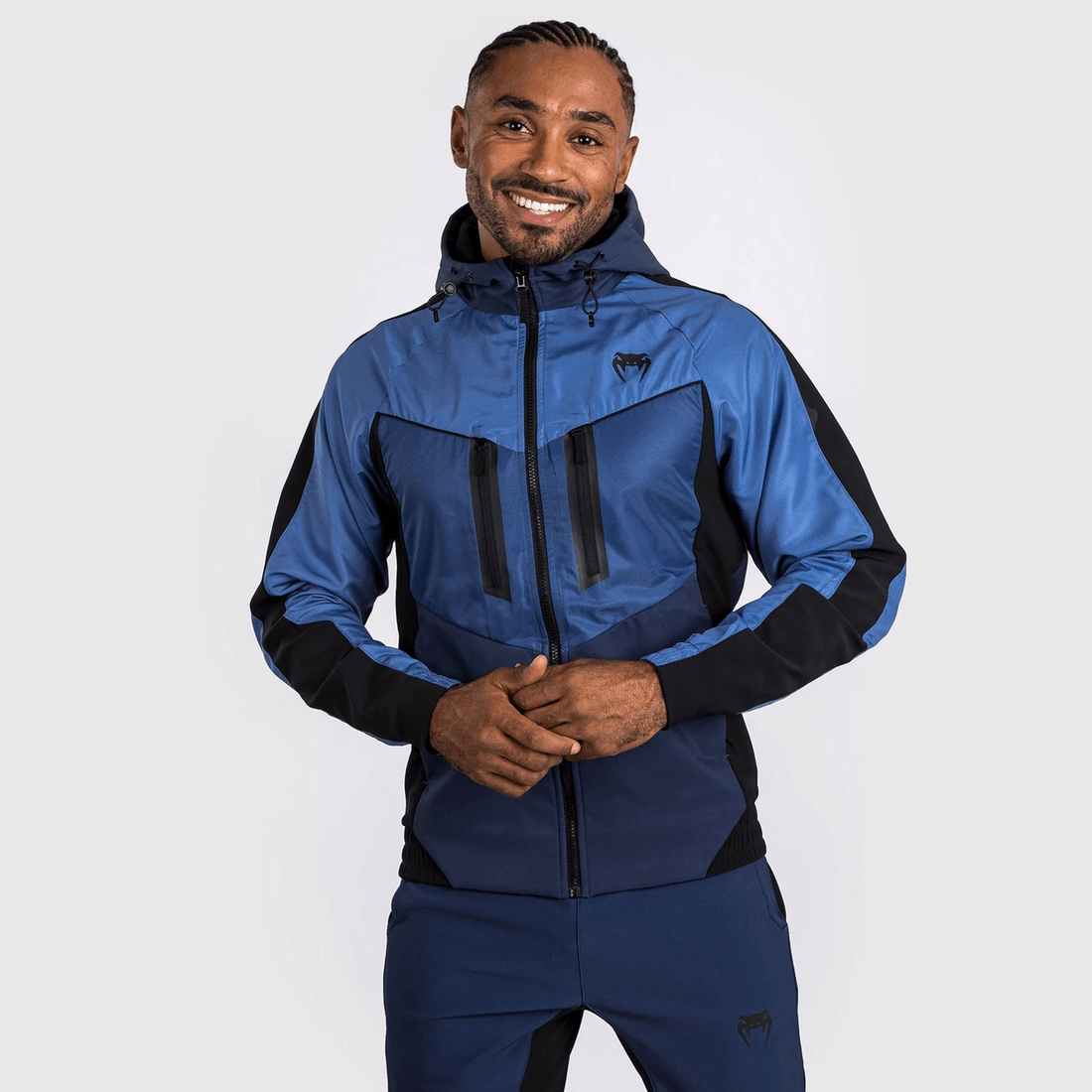 Venum Laser 3.0 Track Jacket - Black/Blue