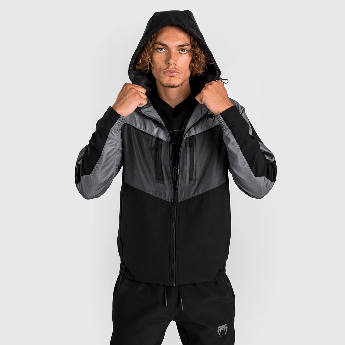 Venum Laser 3.0 Track Jacket - Black/Grey