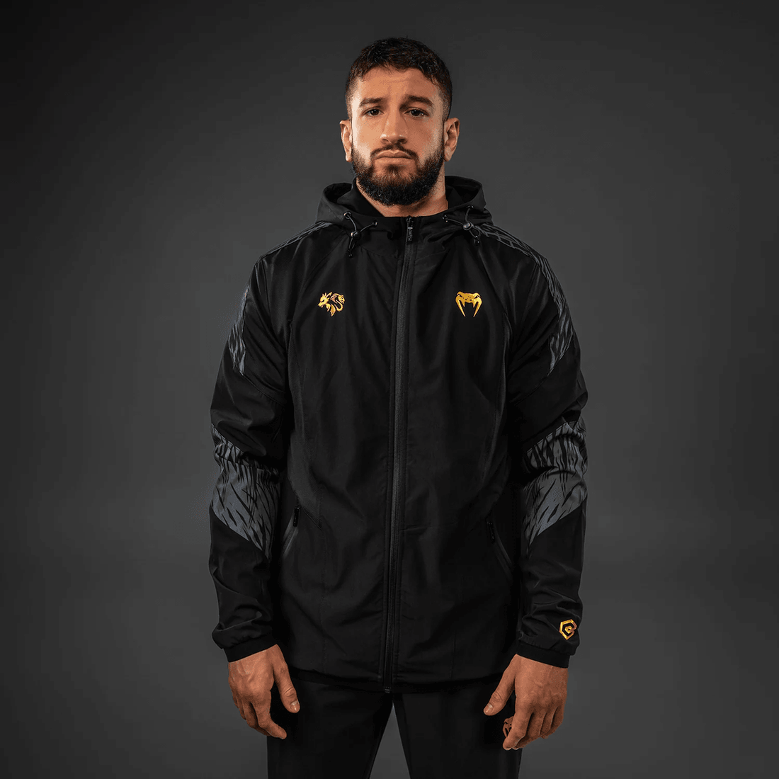 Venum x Chimaev Track Jacket - Black/Grey
