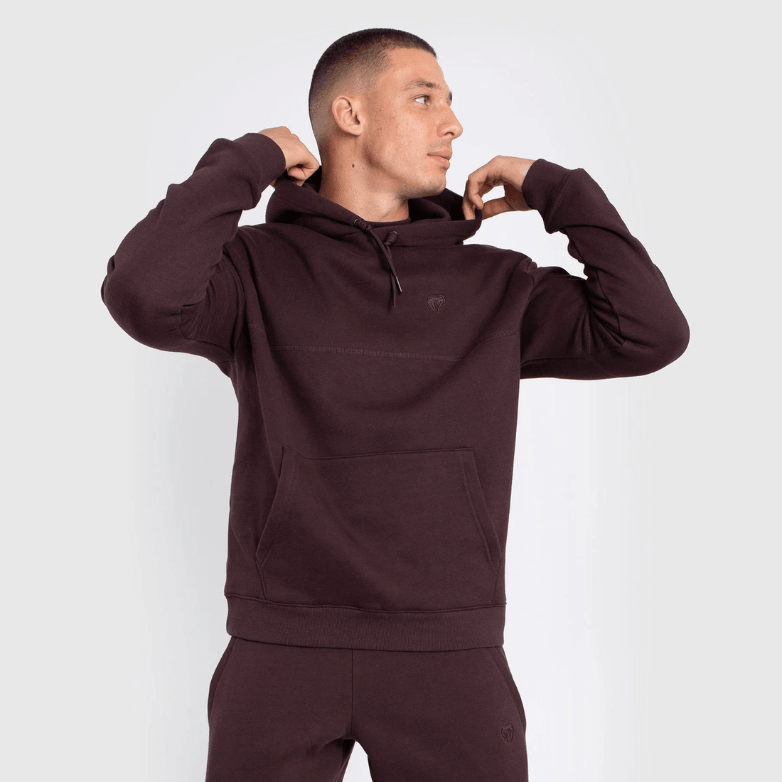 Venum Silent Power Hoodie - Dark Brown