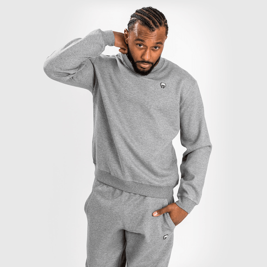 Venum Silent Power Lite Sweatshirt - Light Heather Grey
