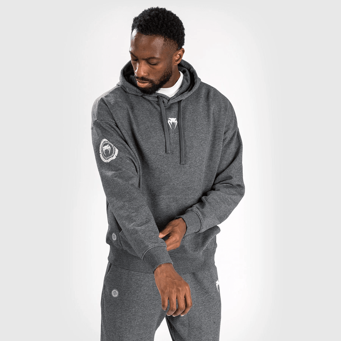 Venum Vortex XL Lite Men's Hoodie - Dark Heather Grey