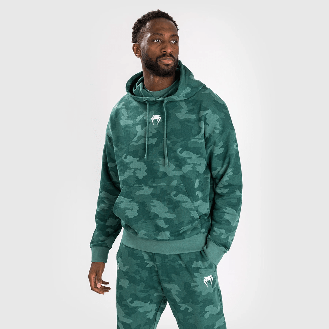 Venum Vortex XL Men's Hoodie - Turquoise Camo