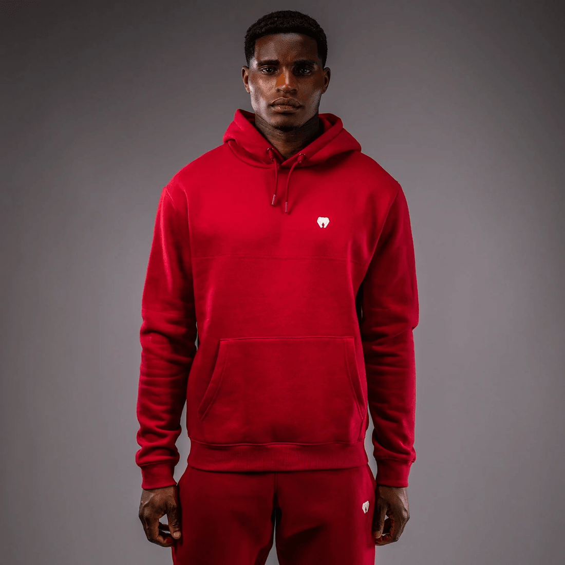Venum Silent Power Hoodie - Cherry Red