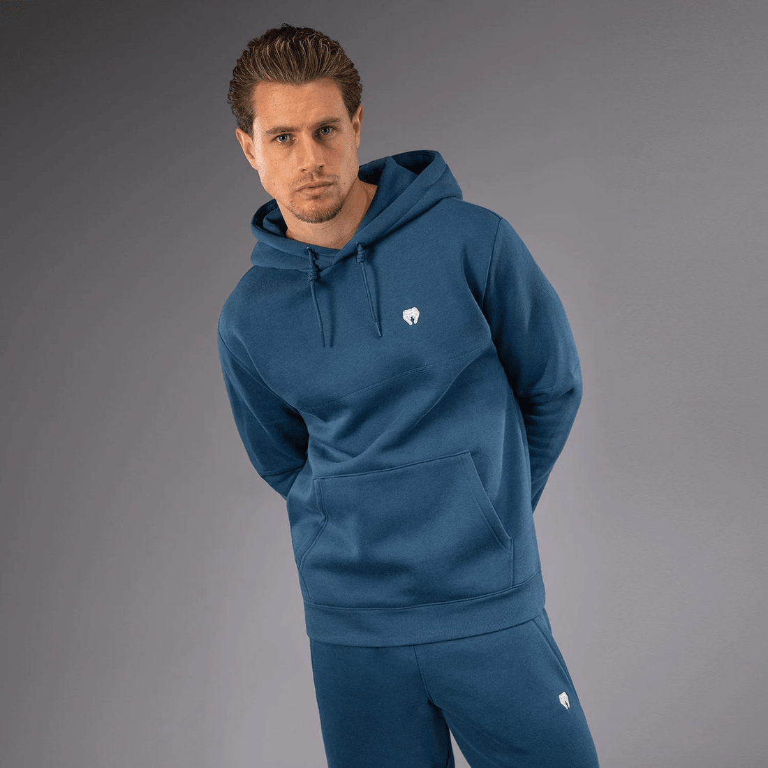 Venum Silent Power Hoodie - Peacock Blue