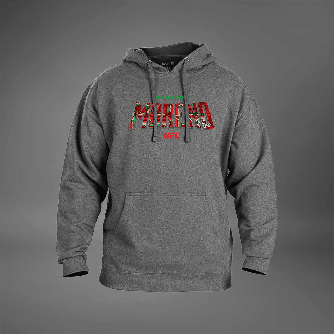 Men's UFC Unrivaled by Venum Heather Grey Brandon Moreno Hoodie