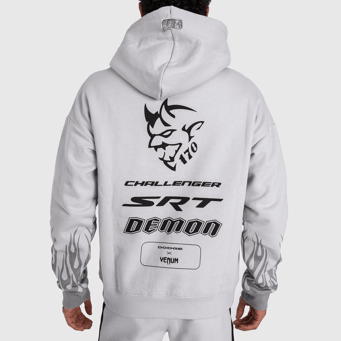 Venum x Dodge Demon 170 Pullover Hoodie - Grey