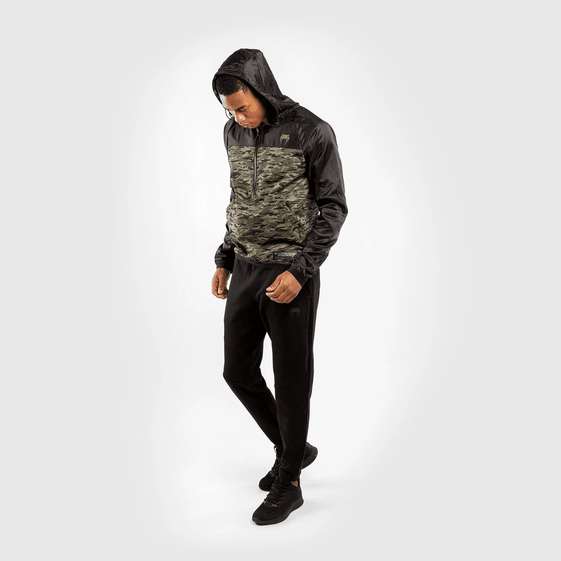 Venum Laser XT Hoodie – Black/Forest Camo