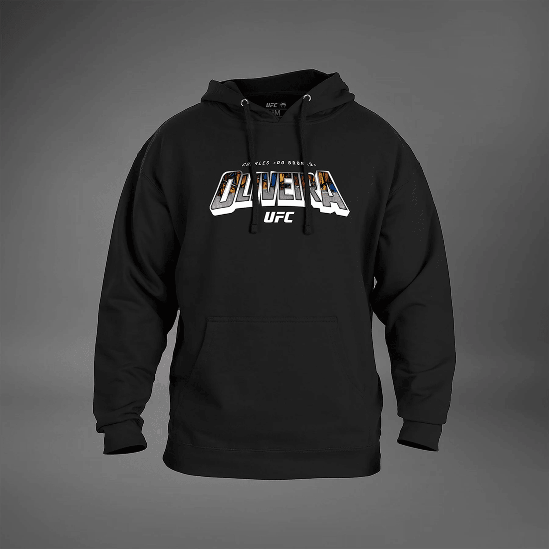 Men's UFC Unrivaled by Venum Black Charles Oliveira Hoodie